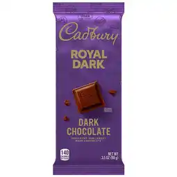 Walgreens Royal Dark Indulgent Semi Sweet Dark Chocolate, Snack Candy Bar Dark Chocolate offer