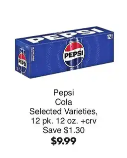 Bristol Farms Pepsi Cola offer