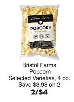 Bristol Farms Bristol Farms Popcorn offer