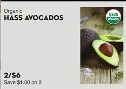 Bristol Farms Organic HASS AVOCADOS offer