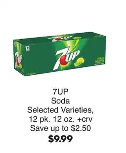 Bristol Farms 7UP Soda offer