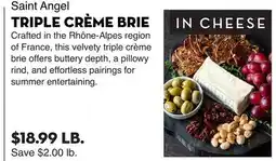 Bristol Farms Saint Angel TRIPLE CRÈME BRIE offer