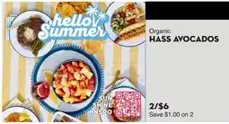 Bristol Farms Organic HASS AVOCADOS offer