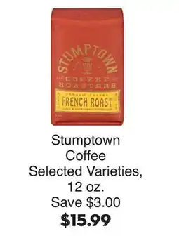 Bristol Farms Stumptown Coffee offer