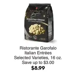 Bristol Farms Ristorante Garofalo Italian Entrées offer