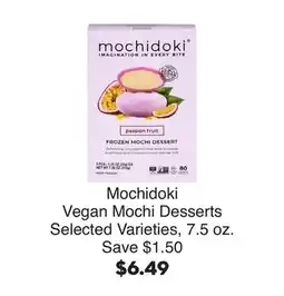 Bristol Farms Mochidoki Vegan Mochi Desserts offer
