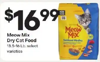 Coborn's Meow Mix Dry Cat Food offer
