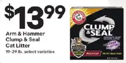 Coborn's Arm & Hammer Clump & Seal Cat Litter offer