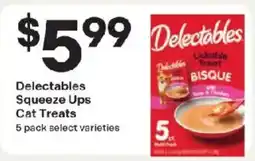 Coborn's Delectables Squeeze Ups Cat Treats offer
