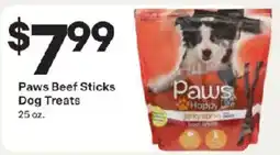 Coborn's Paws Beef Sticks Dog Treats offer