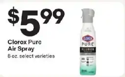 Coborn's Clorox Pure Air Spray offer