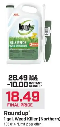 True Value Roundup weed killer offer