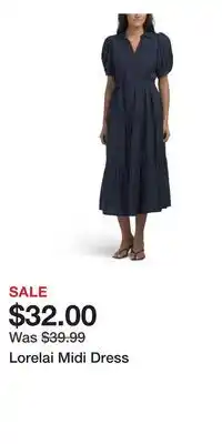 TJ Maxx Lorelai Midi Dress offer