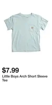 TJ Maxx Little Boys Arch Short Sleeve Tee offer