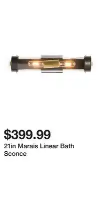 TJ Maxx 21in Marais Linear Bath Sconce offer