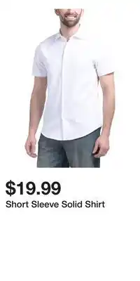 TJ Maxx Short Sleeve Solid Shirt offer