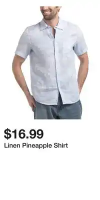 TJ Maxx Linen Pineapple Shirt offer