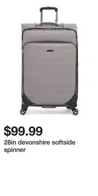 TJ Maxx 28in devonshire softside spinner offer