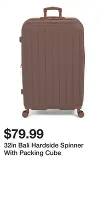 TJ Maxx 32in Bali Hardside Spinner With Packing Cube offer