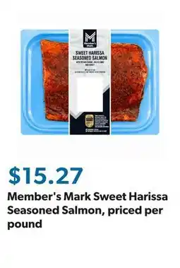 Sam's Club Member's Mark Sweet Harissa Seasoned Salmon, priced per pound offer