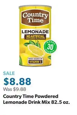 Sam's Club Country Time Powdered Lemonade Drink Mix 82.5 oz offer
