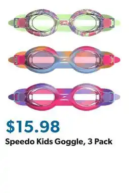 Sam's Club Speedo Kids Goggle offer