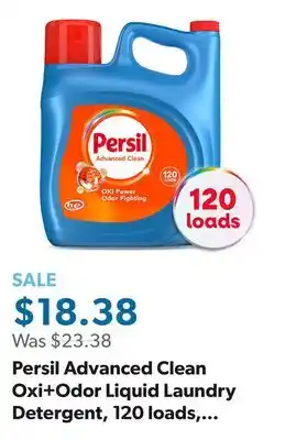 Sam's Club Persil Advanced Clean Oxi+Odor Liquid Laundry Detergent, 120 loads, 202 fl. oz offer