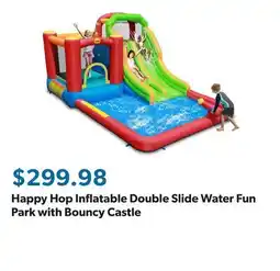 Sam's Club Happy Hop Inflatable Double Slide Water Fun Park with Bouncy Castle offer