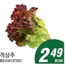 Joong Boo Market RED LEAF LETTUCE offer