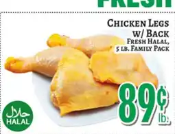 Trade Fair Supermarket CHICKEN LEGS w/ BACK offer