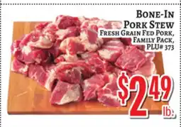 Trade Fair Supermarket BONE-IN PORK STEW offer