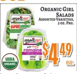 Trade Fair Supermarket ORGANIC GIRL SALADS offer