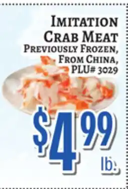 Trade Fair Supermarket IMITATION CRAB MEAT offer