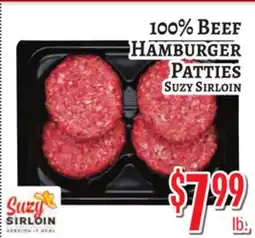 Trade Fair Supermarket 100% BEEF HAMBURGER PATTIES offer