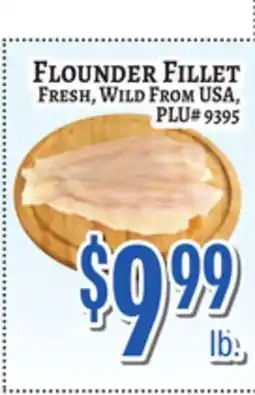 Trade Fair Supermarket FLounder Fillet offer