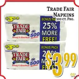 Trade Fair Supermarket Trade Fair Napkins offer
