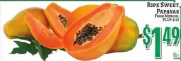 Trade Fair Supermarket RIPE SWEET PAPAYAS offer