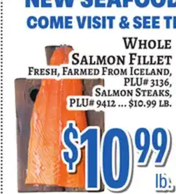 Trade Fair Supermarket WHOLE SALMON FILLET offer