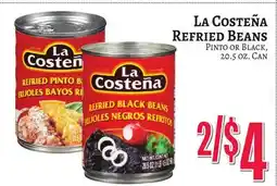 Trade Fair Supermarket La Costeña Refried Beans offer