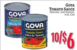 Trade Fair Supermarket GOYA TOMATO SAUCE offer