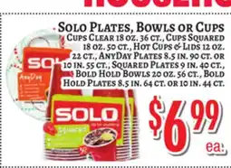 Trade Fair Supermarket SOLO PLATES, BOWLS OR CUPS offer