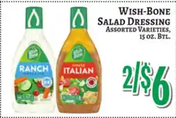 Trade Fair Supermarket Wish-Bone SALAD DRESSING offer