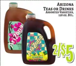 Trade Fair Supermarket ARIZONA Teas or Drinks offer