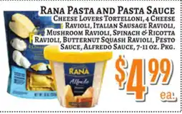 Trade Fair Supermarket Rana Pasta and Pasta Sauce offer