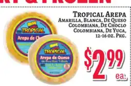 Trade Fair Supermarket TROPICAL AREPA offer