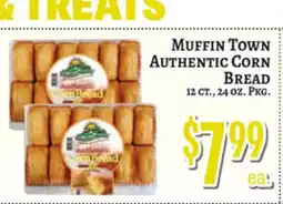 Trade Fair Supermarket Muffin Town Authentic Corn Bread offer