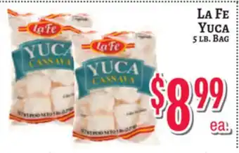Trade Fair Supermarket La Fe Yuca offer