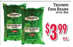 Trade Fair Supermarket Triunfo Fava Beans offer