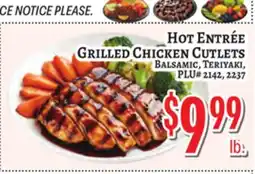 Trade Fair Supermarket Grilled Chicken Cutlets offer