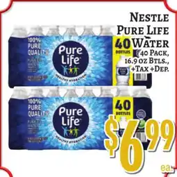 Trade Fair Supermarket Nestle PURE LIFE WATER offer